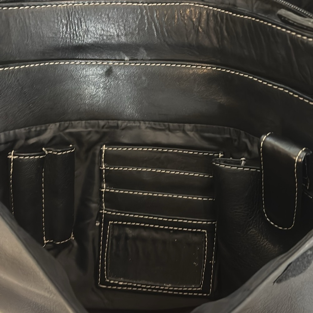 FRYE leather work/school bag - Picture 4 of 8